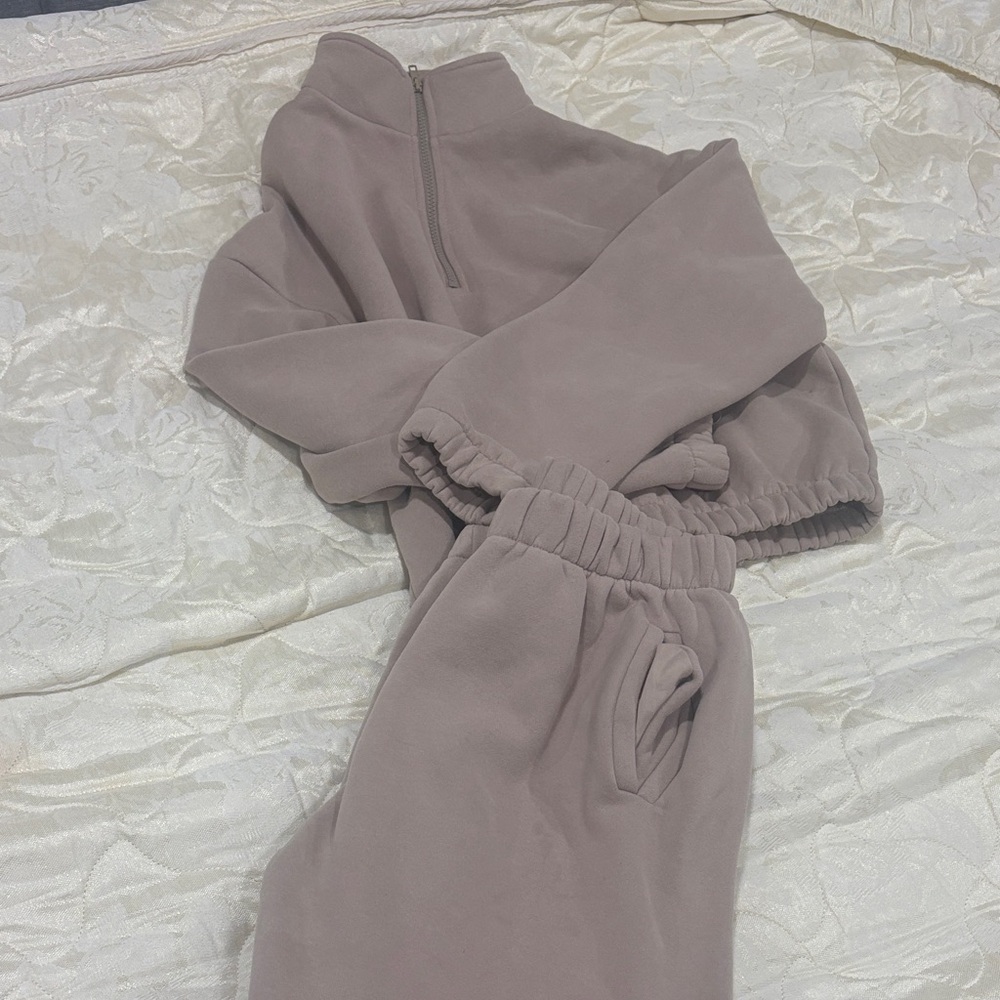 Women's Stylish Gray Jogger Set